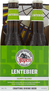 Jopen Lentebier set van 4 flesjes van 33cl Jopen Lentebier set van 4 flesjes van 33cl